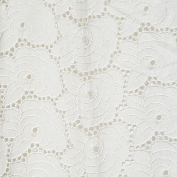 Sara Jane Eyelet & Rosette Lace Cotton Flare Pants (10) - Picture 5 of 12